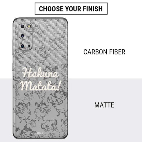Disney The Lion King Hakuna Matata Galaxy S20 Skin