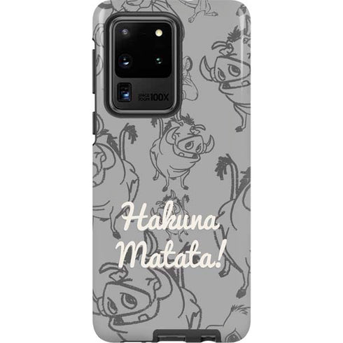 Disney The Lion King Hakuna Matata Galaxy S20 Ultra 5G Pro Case