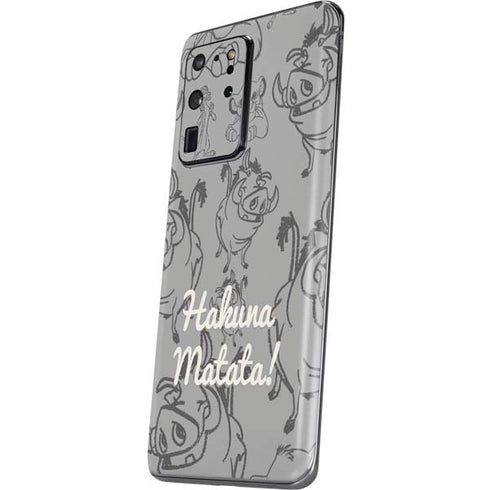 Disney The Lion King Hakuna Matata Galaxy S20 Ultra 5G Skin