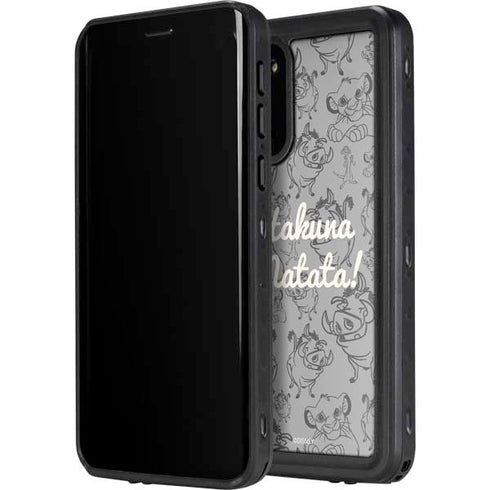 Disney The Lion King Hakuna Matata Galaxy S20 Waterproof Case