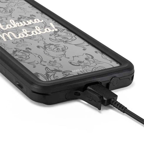 Disney The Lion King Hakuna Matata Galaxy S20 Waterproof Case