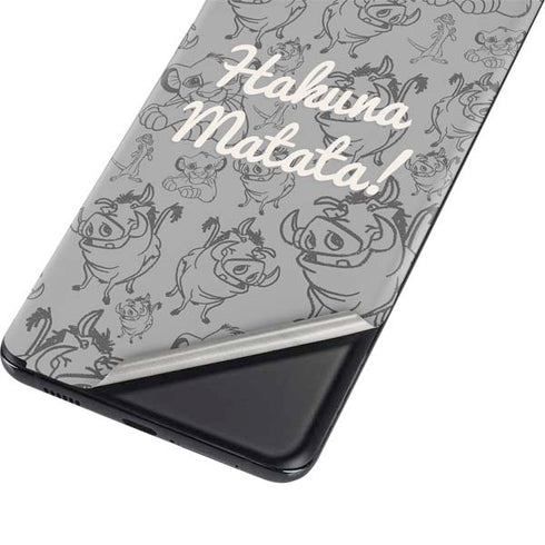 Disney The Lion King Hakuna Matata Galaxy S21 5G Skin