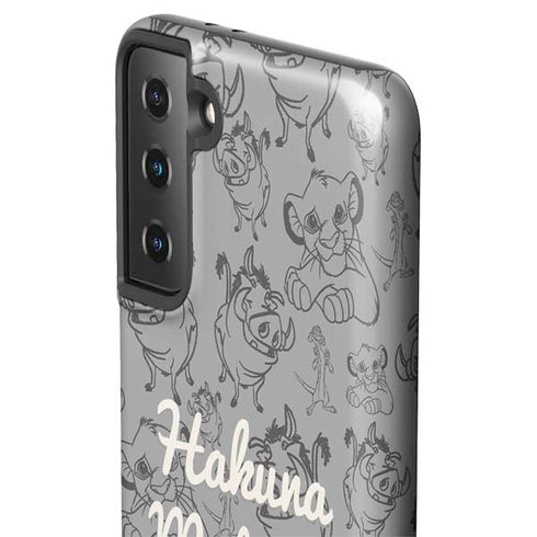 Disney The Lion King Hakuna Matata Galaxy S21 FE Pro Case