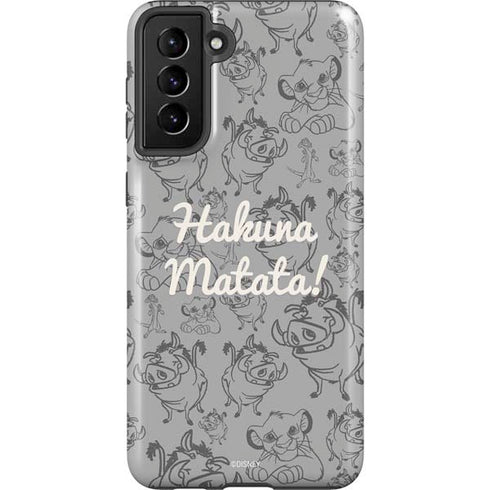 Disney The Lion King Hakuna Matata Galaxy S21 Plus 5G Pro Case