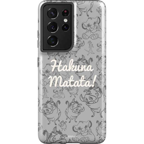 Disney The Lion King Hakuna Matata Galaxy S21 Ultra 5G Pro Case