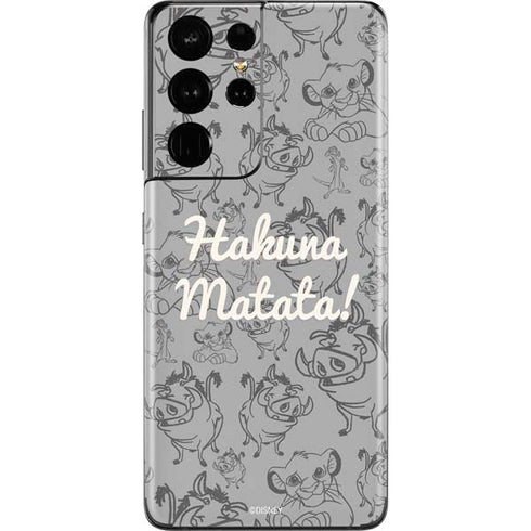 Disney The Lion King Hakuna Matata Galaxy S21 Ultra 5G Skin