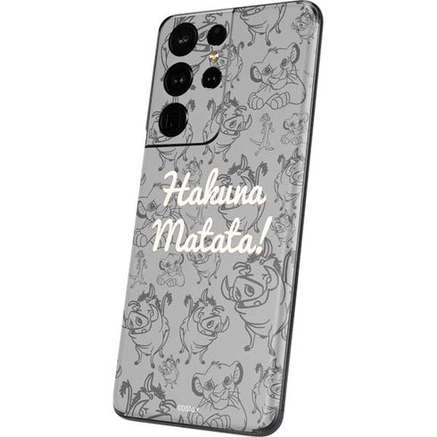 Disney The Lion King Hakuna Matata Galaxy S21 Ultra 5G Skin