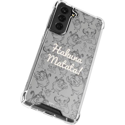 Disney The Lion King Hakuna Matata Galaxy S22 Plus Clear Case