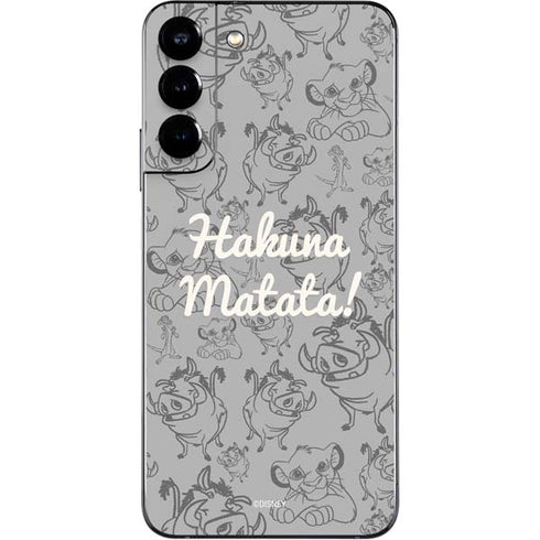 Disney The Lion King Hakuna Matata Galaxy S22 Plus Skin