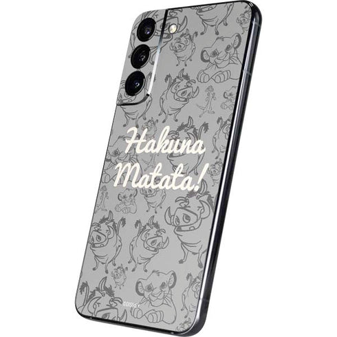 Disney The Lion King Hakuna Matata Galaxy S22 Plus Skin