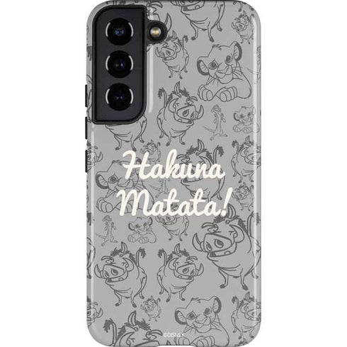 Disney The Lion King Hakuna Matata Galaxy S22 Pro Case