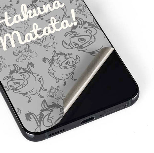 Disney The Lion King Hakuna Matata Galaxy S22 Skin