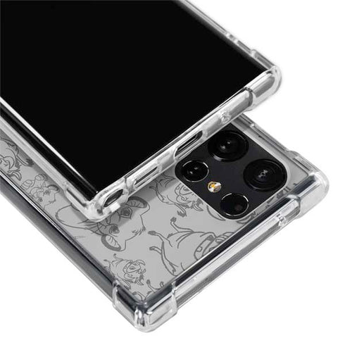 Disney The Lion King Hakuna Matata Galaxy S22 Ultra Clear Case