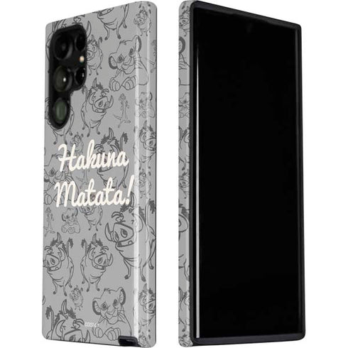 Disney The Lion King Hakuna Matata Galaxy S22 Ultra Pro Case