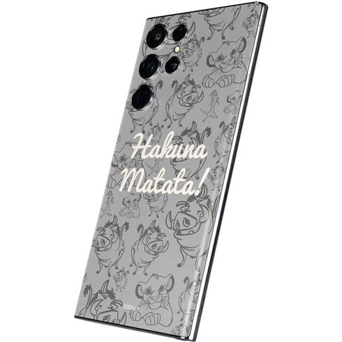 Disney The Lion King Hakuna Matata Galaxy S22 Ultra Skin