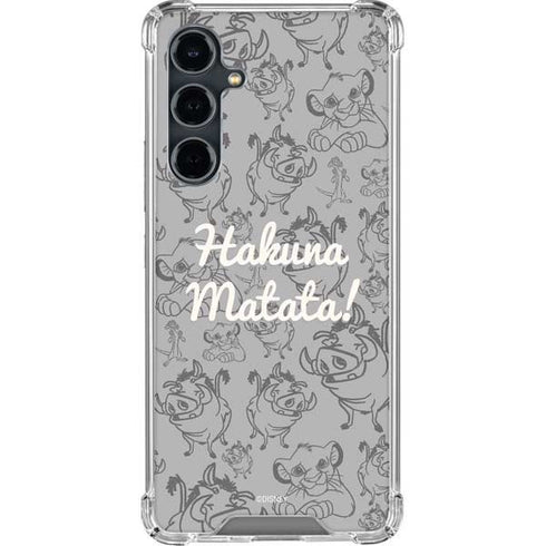 Disney The Lion King Hakuna Matata Galaxy S23 FE Clear Case