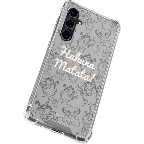 Disney The Lion King Hakuna Matata Galaxy S23 FE Clear Case