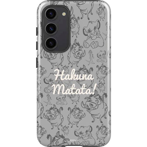 Disney The Lion King Hakuna Matata Galaxy S23 Plus Pro Case