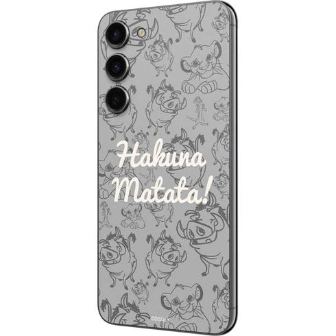 Disney The Lion King Hakuna Matata Galaxy S23 Plus Skin