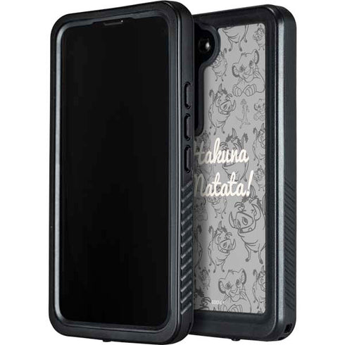 Disney The Lion King Hakuna Matata Galaxy S23 Plus Waterproof Case