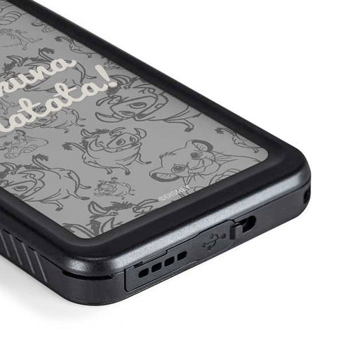 Disney The Lion King Hakuna Matata Galaxy S23 Plus Waterproof Case