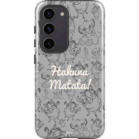 Disney The Lion King Hakuna Matata Galaxy S23 Pro Case