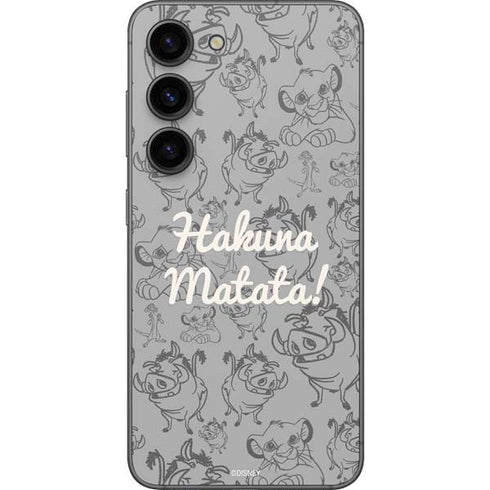 Disney The Lion King Hakuna Matata Galaxy S23 Skin