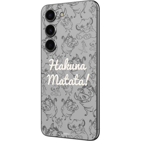 Disney The Lion King Hakuna Matata Galaxy S23 Skin