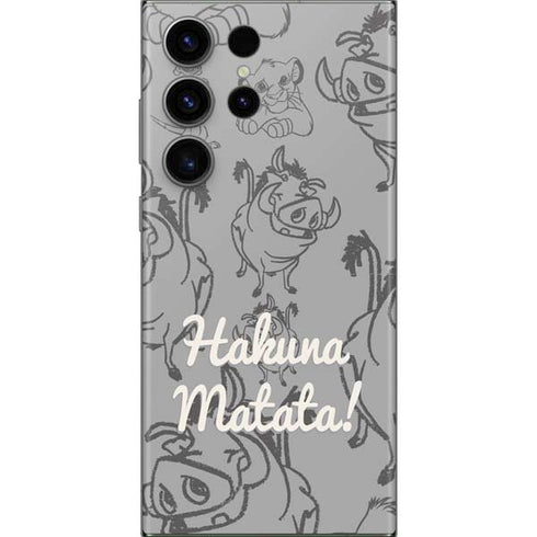 Disney The Lion King Hakuna Matata Galaxy S23 Ultra Skin