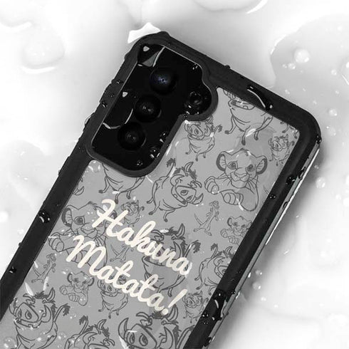 Disney The Lion King Hakuna Matata Galaxy S23 Waterproof Case