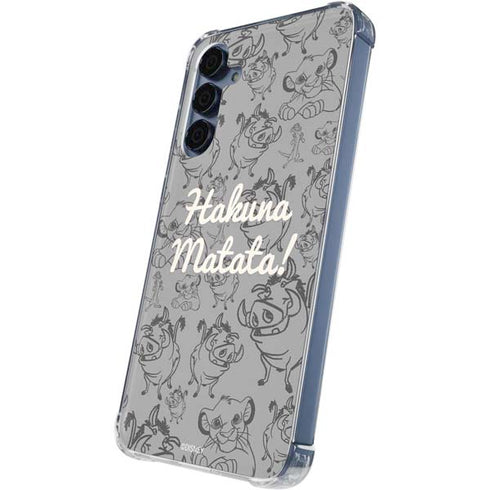 Disney The Lion King Hakuna Matata Galaxy S24 Clear Case