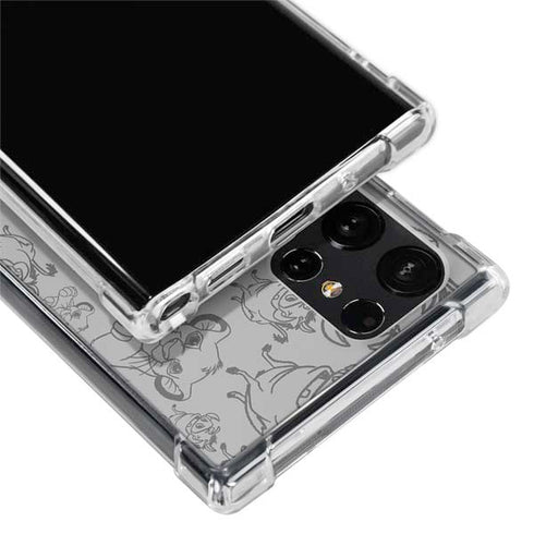 Disney The Lion King Hakuna Matata Galaxy S24 Ultra Clear Case