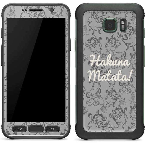 Disney The Lion King Hakuna Matata Galaxy S7 Active Skin