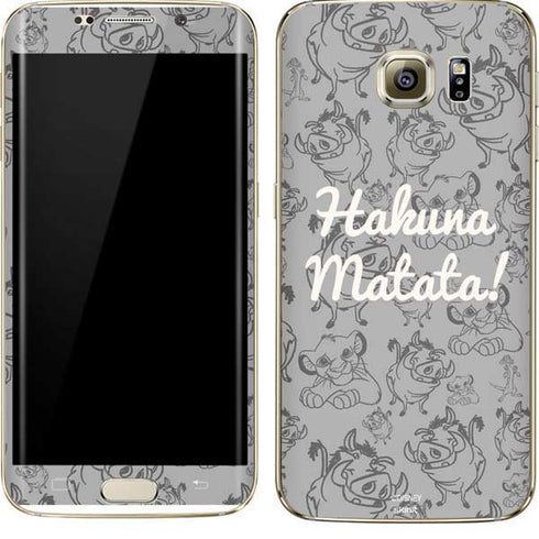 Disney The Lion King Hakuna Matata Galaxy S7 Edge Skin