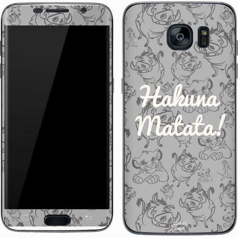 Disney The Lion King Hakuna Matata Galaxy S7 Skin