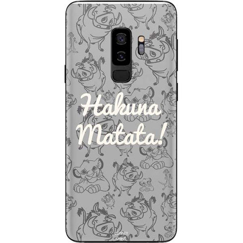 Disney The Lion King Hakuna Matata Galaxy S9 Plus Skin