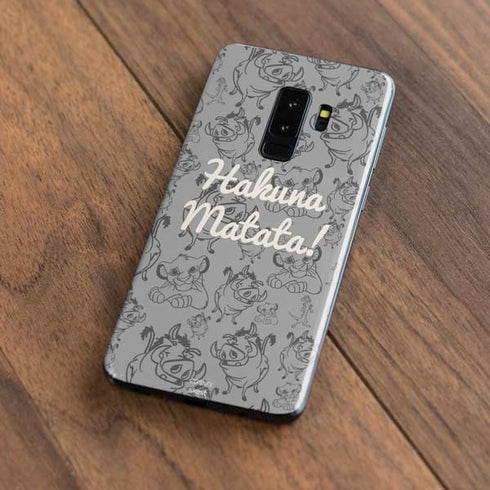 Disney The Lion King Hakuna Matata Galaxy S9 Plus Skin