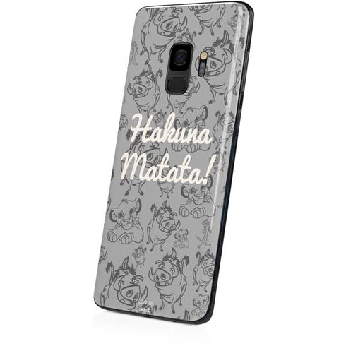 Disney The Lion King Hakuna Matata Galaxy S9 Skin