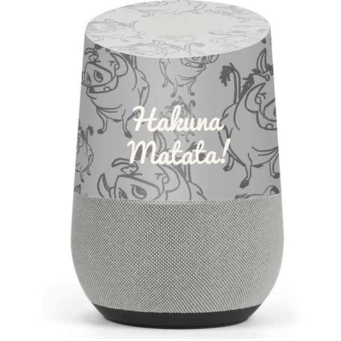 Disney The Lion King Hakuna Matata Google Home Skin