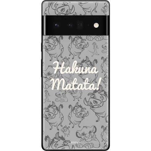 Disney The Lion King Hakuna Matata Google Pixel 6 Pro Skin