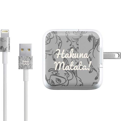Disney The Lion King Hakuna Matata iPad Charger (10W USB) Skin