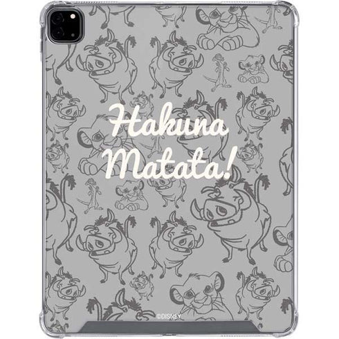 Disney The Lion King Hakuna Matata iPad Pro 12.9in (2020) Clear Case