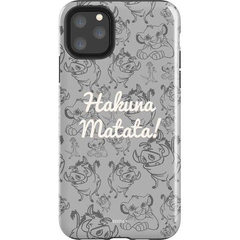 Disney The Lion King Hakuna Matata iPhone 11 Pro Max Impact Case