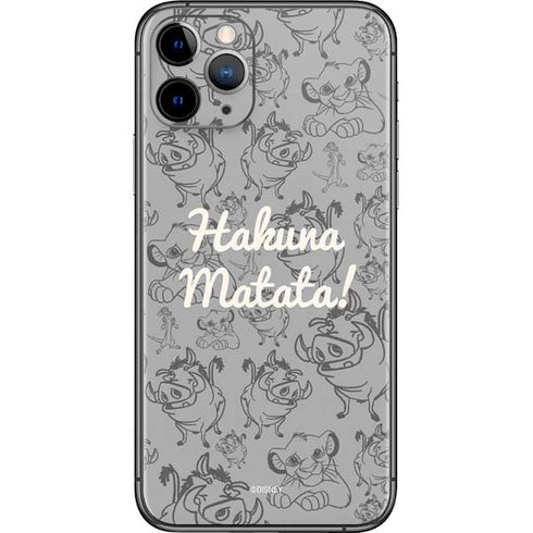 Disney The Lion King Hakuna Matata iPhone 11 Pro Skin