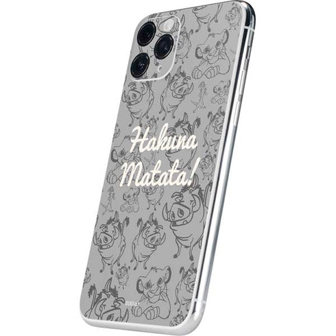 Disney The Lion King Hakuna Matata iPhone 11 Pro Skin