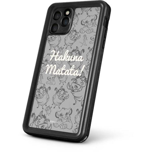 Disney The Lion King Hakuna Matata iPhone 11 Pro Waterproof Case
