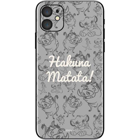 Disney The Lion King Hakuna Matata iPhone 11 Skin