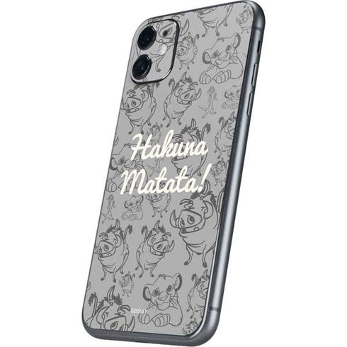 Disney The Lion King Hakuna Matata iPhone 11 Skin