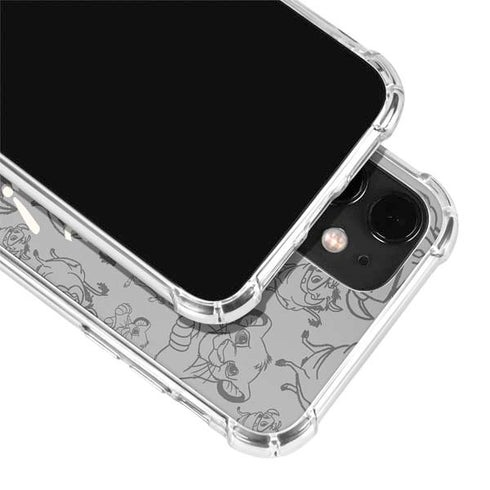 Disney The Lion King Hakuna Matata iPhone 12 Mini Clear Case