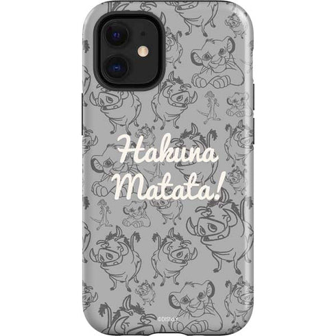 Disney The Lion King Hakuna Matata iPhone 12 Mini Impact Case